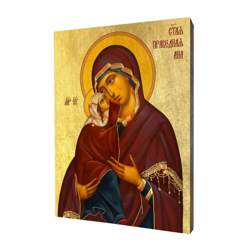 Ikona święta Anna z Maryją - Święci i Błogosławieni