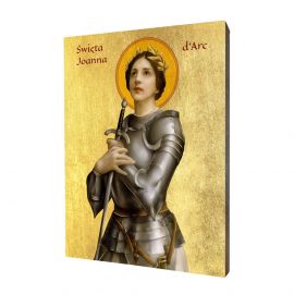 Ikona religijna święta Joanna d'Arc - Dziewica Orleańska - Święci i Błogosławieni