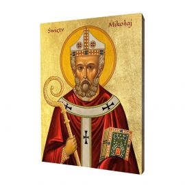 Ikona religijna święty Mikołaj - Święci i Błogosławieni