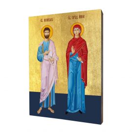 Ikona święci Joachim i Anna, rodzice Matki Bożej - Święci i Błogosławieni