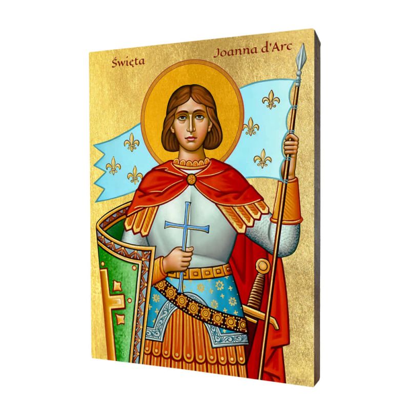 Ikona świętej Joanny d'Arc - Święci i Błogosławieni