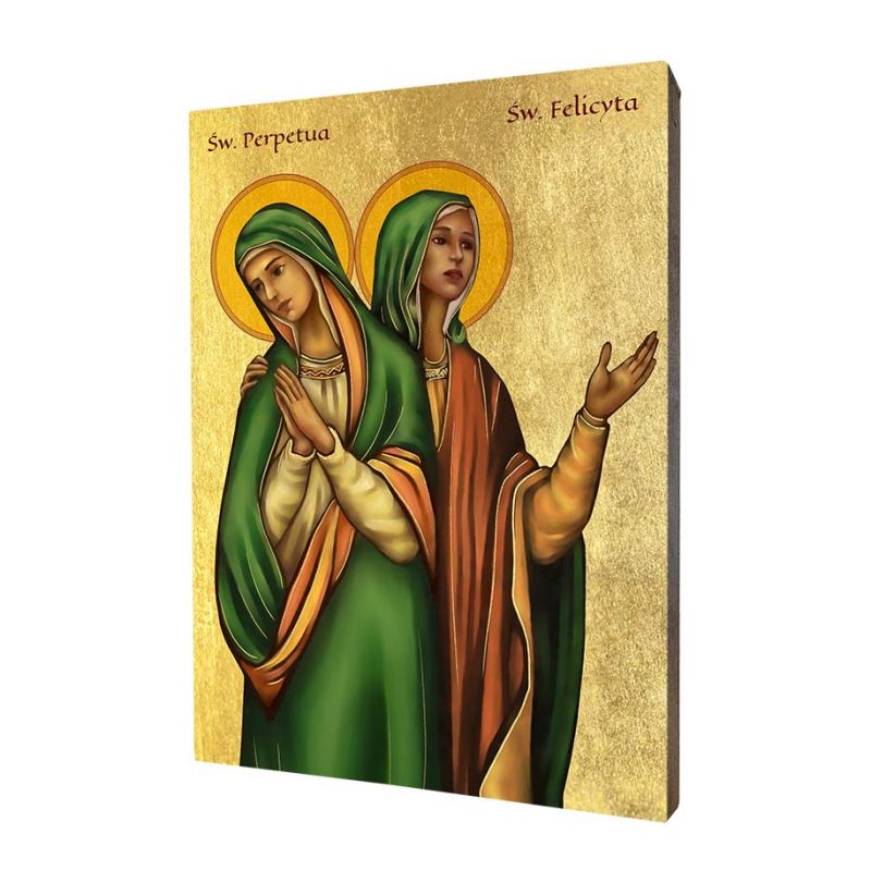 Święte Perpetua i Felicyta, ikona religijna - Święci i Błogosławieni
