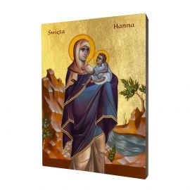 Święta Hanna ikona religijna - Święci i Błogosławieni