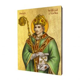 Święty Wilfryd z Yorku ikona religijna - Święci i Błogosławieni