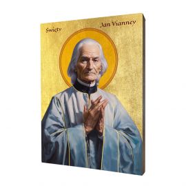 Święty Jan Vianney, Ikona - Patron Proboszczów - Święci i Błogosławieni