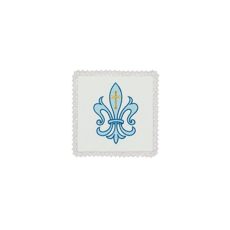 Palka Maryjna (1) - kolor biały, srebrny - Palka Maryjna (1)