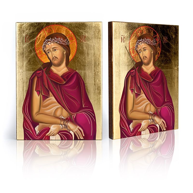 Ikona Chrystus Ecce Homo - Jezus Chrystus - Ikona Chrystus Ecce Homo