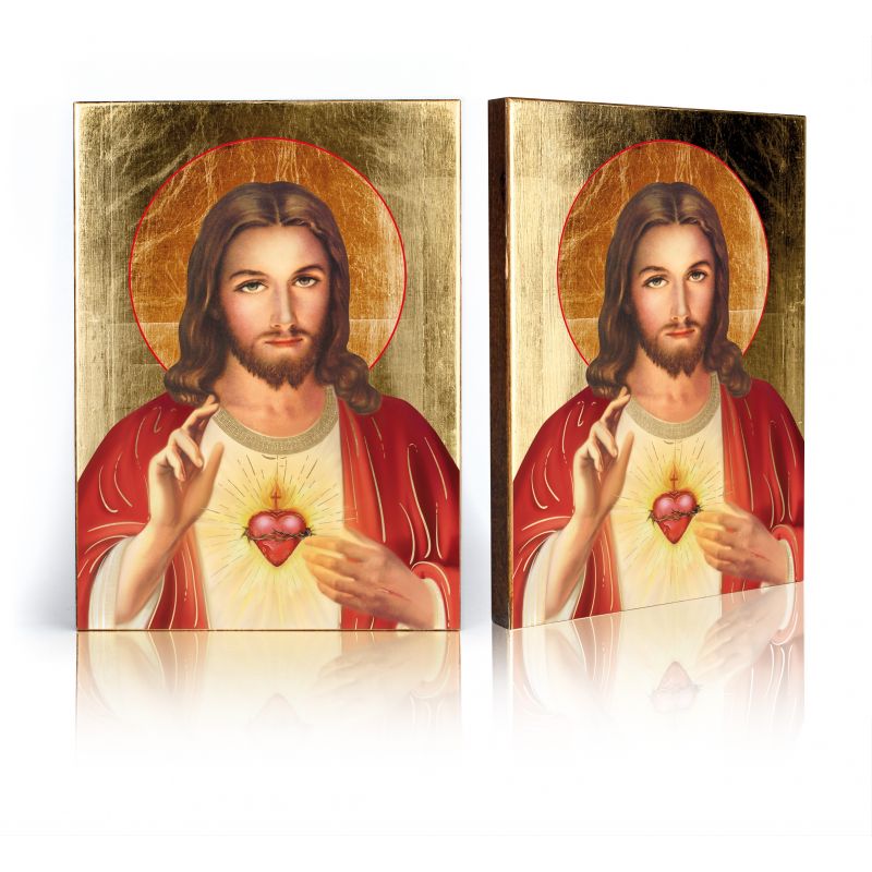 Ikona Serce Jezusa - Jezus Chrystus - Ikona Serce Jezusa