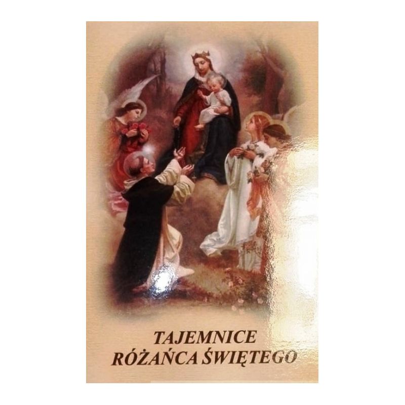 Tajemnice różańca świętego książeczka - RÓŻAŃCE, KORONKI, TAJEMNICE RÓŻAŃCOWE - Tajemnice różańca świętego książeczka