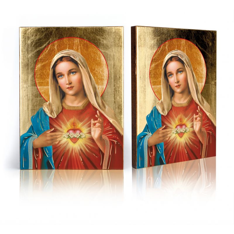 Ikona Serce Maryi - Matka Boża - Ikona Serce Maryi