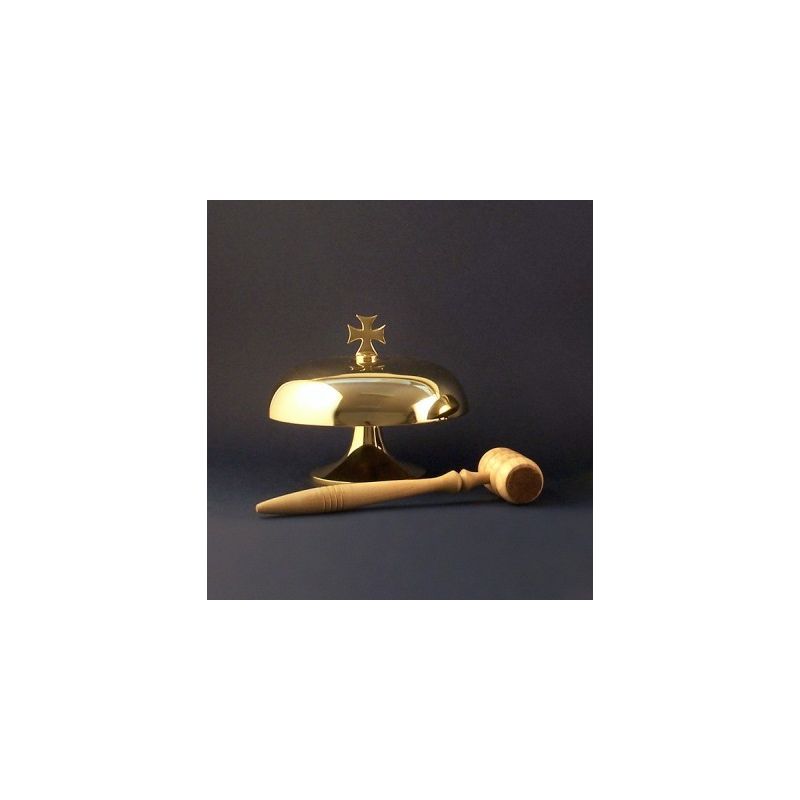 Gong mosiężny (śr. 18 cm) - GONGI, SYGNATURKI - Gong mosiężny (śr. 18 cm)