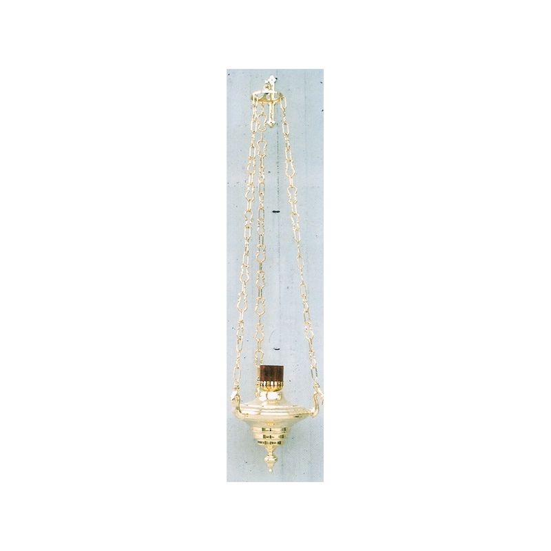 Lampka wieczna, wisząca, elektryczna lub oliwna - 38 cm. - LAMPKI WIECZNE - Lampka wieczna, wisząca, elektryczna lub oliwna - 40 cm.