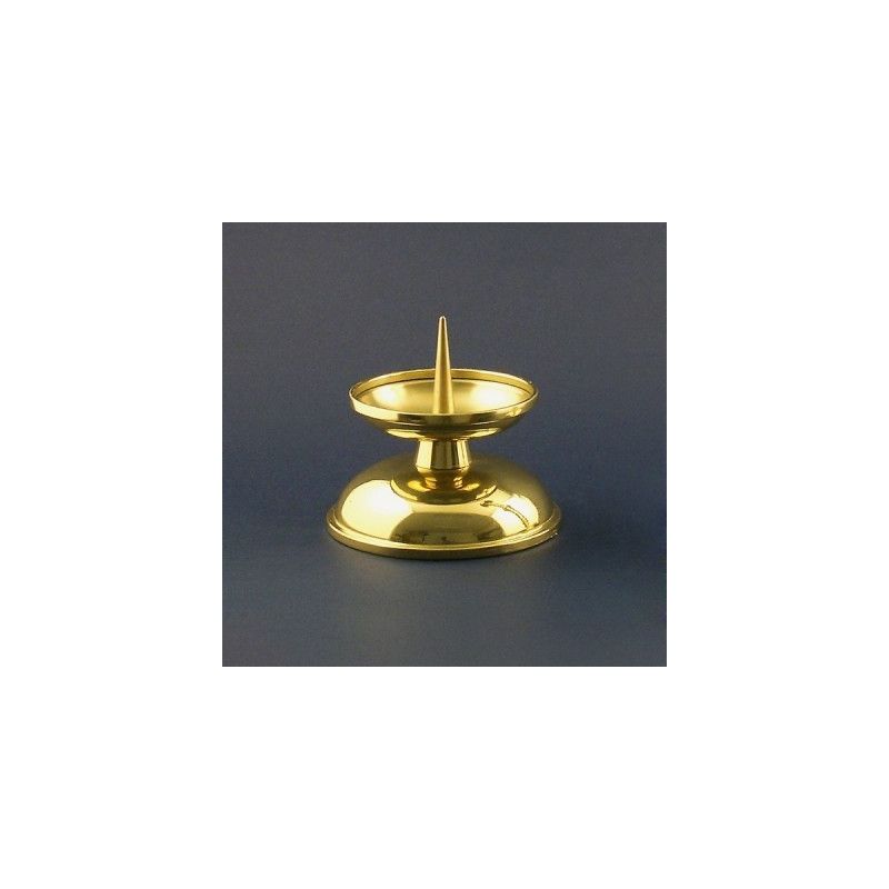 Lichtarz mosiężny wys. 10 cm - ŚWIECZNIKI / LICHTARZE - Lichtarz mosiężny wys. 10 cm