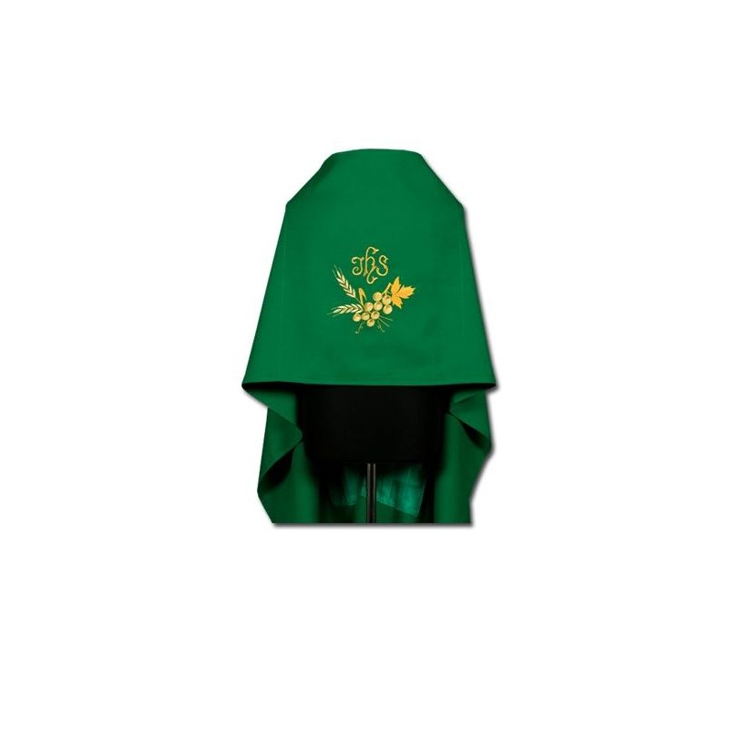 Welon haftowany zielony IHS - WELONY - Welon haftowany zielony IHS