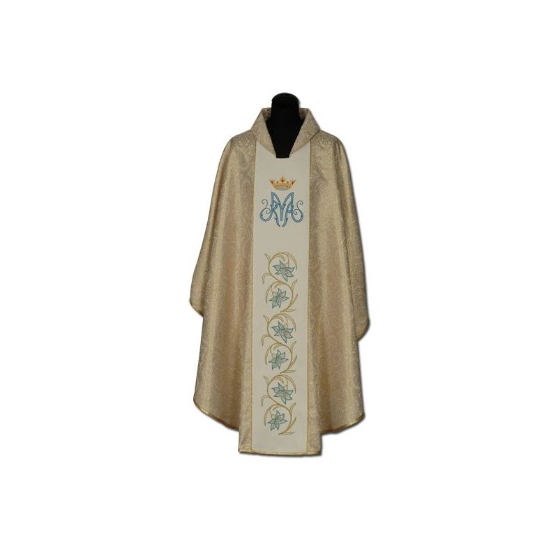 Ornat Maryjny złoty (024) - Ornaty Maryjne - Ornat Maryjny złoty (024)
