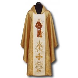 Ornat  haftowany św. Franciszek (2) - Ornaty z wizerunkiem świętych