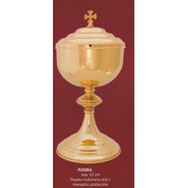 Puszka liturgiczna 32 cm (2) - PUSZKI MSZALNE - zdjęcie 2 - Puszka liturgiczna 32 cm (2)
