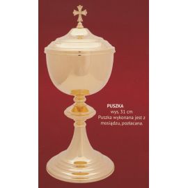 Puszka liturgiczna 31 cm (3) - PUSZKI MSZALNE