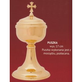 Puszka liturgiczna 17 cm (4) - PUSZKI MSZALNE - zdjęcie 2 - Puszka liturgiczna 17 cm (4)