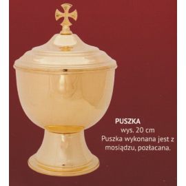 Puszka liturgiczna 20 cm (5) - PUSZKI MSZALNE - zdjęcie 2 - Puszka liturgiczna 20 cm (5)