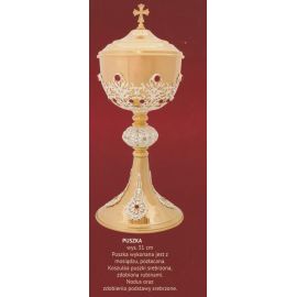 Puszka liturgiczna 31 cm (7) - PUSZKI MSZALNE - zdjęcie 2 - Puszka liturgiczna 31 cm (7)
