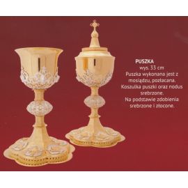 Puszka liturgiczna 33 cm (8) - PUSZKI MSZALNE - zdjęcie 2 - Puszka liturgiczna 33 cm (8)