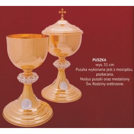 Puszka liturgiczna 31 cm (9) - PUSZKI MSZALNE - zdjęcie 2 - Puszka liturgiczna 31 cm (9)