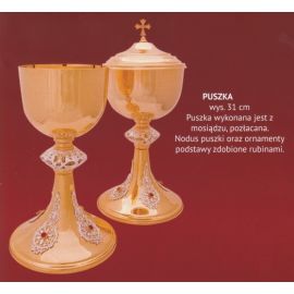 Puszka liturgiczna 31 cm (10) - PUSZKI MSZALNE - zdjęcie 2 - Puszka liturgiczna 31 cm (10)