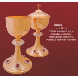 Puszka liturgiczna 31 cm (11) - PUSZKI MSZALNE - zdjęcie 2 - Puszka liturgiczna 31 cm (11)