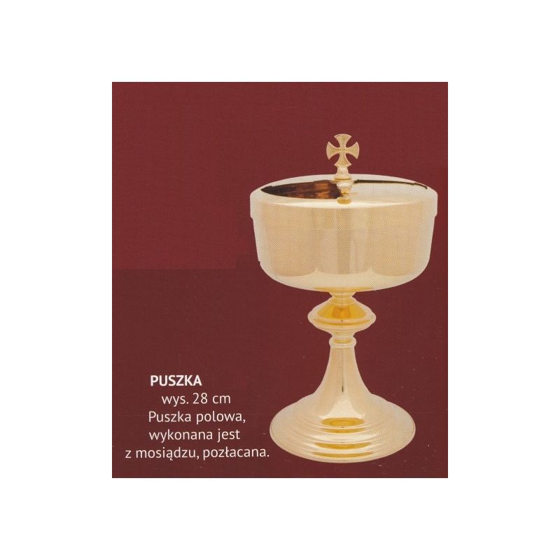 Puszka liturgiczna 28 cm (12) - PUSZKI MSZALNE - Puszka liturgiczna 28 cm (12)