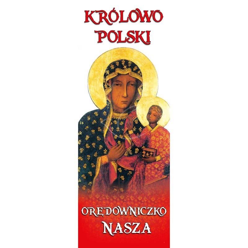 Baner - Maryja Królowa Polski - 100 lecie Niepodległości - Baner - Maryja Królowa Polski