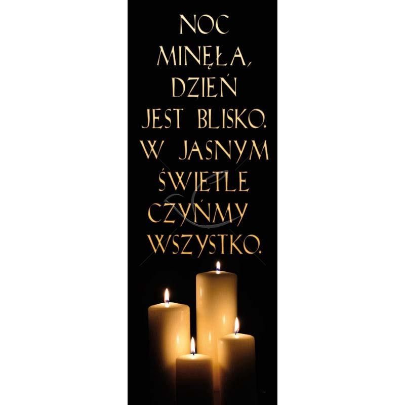Baner - Noc minęła dzień jest blisko - Adwent - Baner - Noc minęła dzień jest blisko