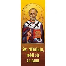 Baner - Św. Mikołaju, módl się za nami - Adwent