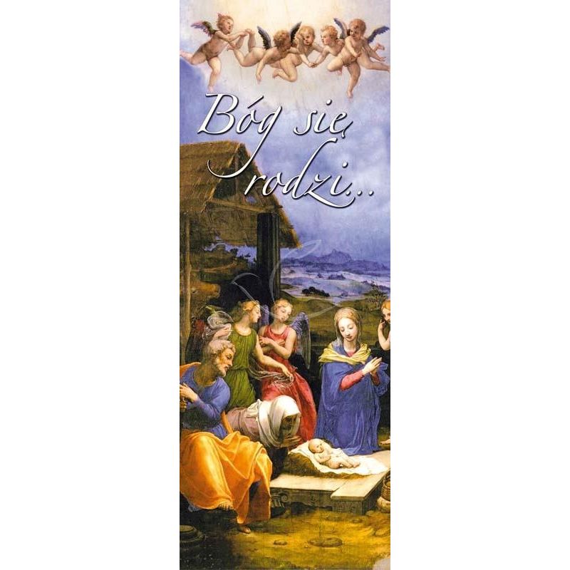 Baner Bożonarodzeniowy - Bóg się rodzi… - Boże Narodzenie - Baner Bożonarodzeniowy - Bóg się rodzi…