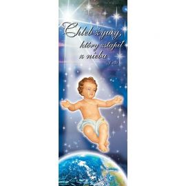 Baner Bożonarodzeniowy - Dzieciątko Jezus (4) - Boże Narodzenie