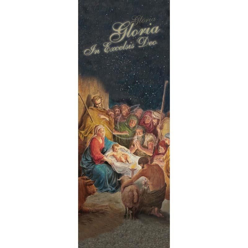 Baner Bożonarodzeniowy - Gloria in excelsis Deo (4) - Boże Narodzenie - Baner Bożonarodzeniowy - Gloria in excelsis Deo (4)