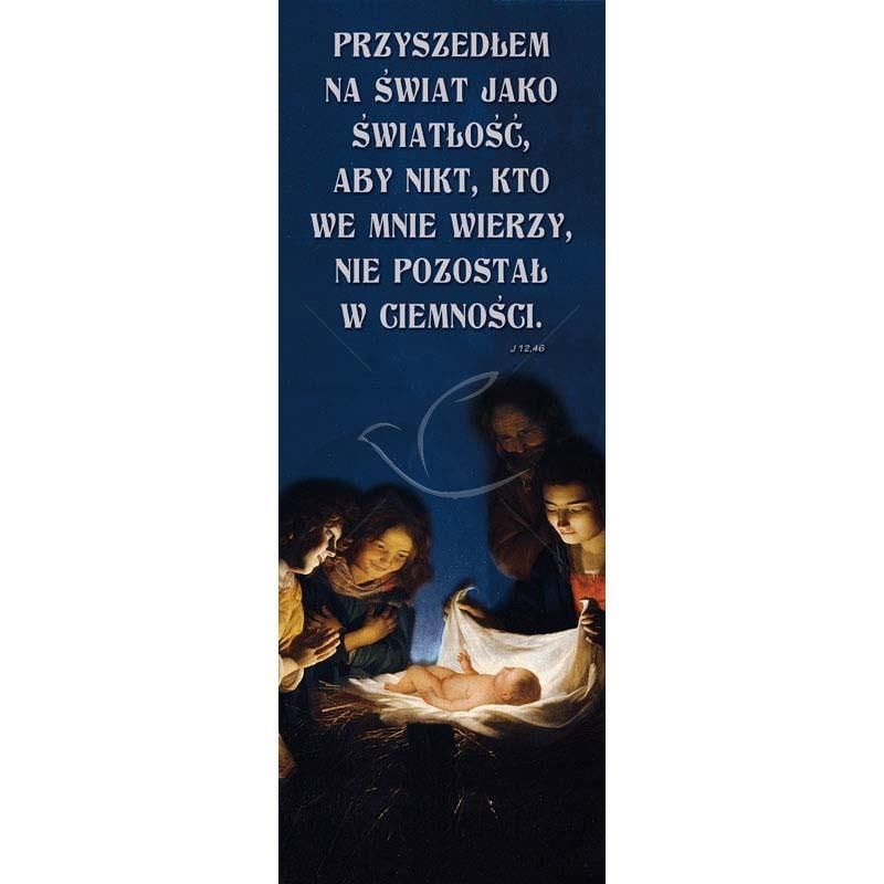 Baner Bożonarodzeniowy - To dziecię, to nasz Bóg! (1) - Boże Narodzenie - Baner Bożonarodzeniowy - To dziecię, to nasz Bóg! (1)