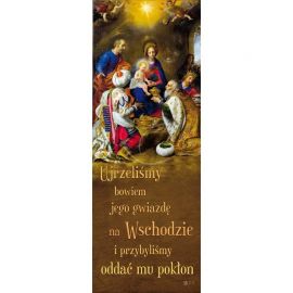Baner Bożonarodzeniowy - Ujrzeliśmy jego gwiazdę na wschodzie - Boże Narodzenie