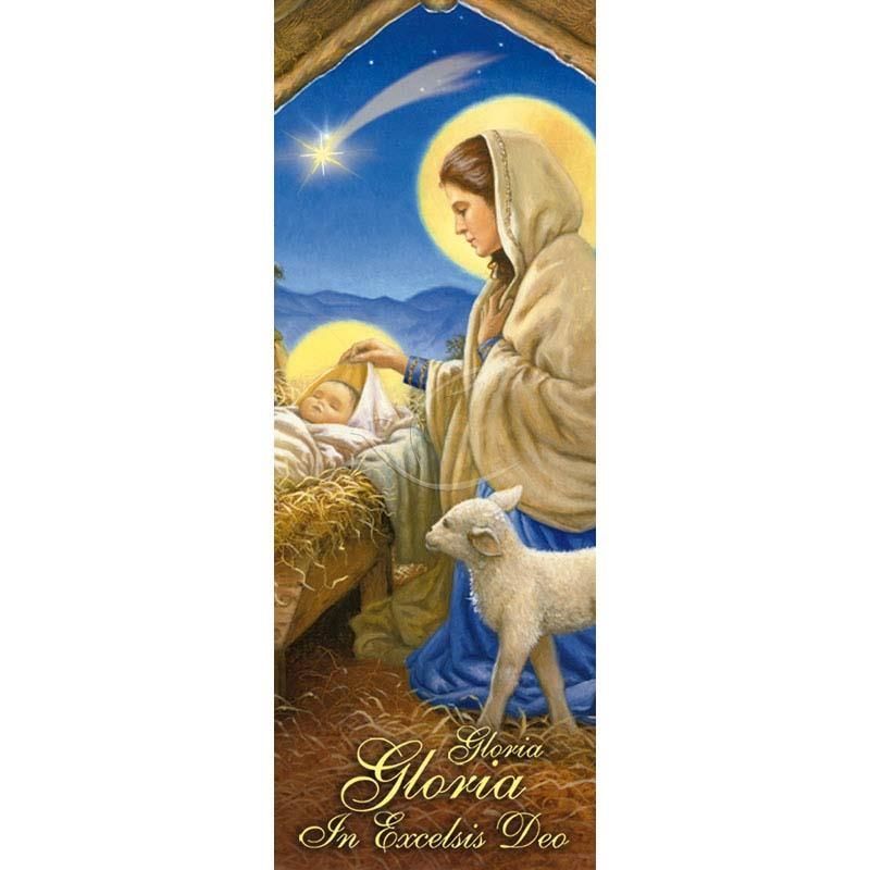 Baner Bożonarodzeniowy - Gloria Gloria in excelsis Deo (8) - Boże Narodzenie - Baner Bożonarodzeniowy - Gloria Gloria in excelsis Deo (8)