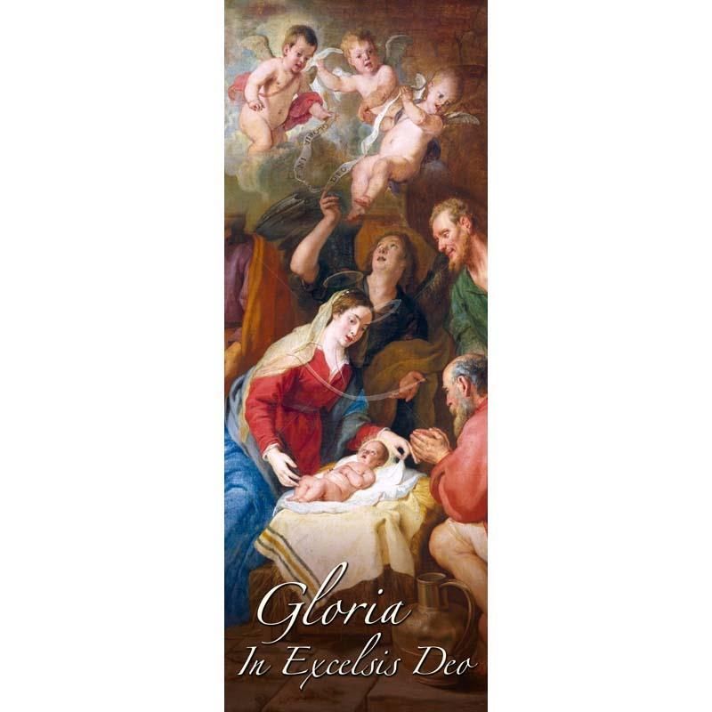 Baner Bożonarodzeniowy - Gloria in excelsis Deo (9) - Boże Narodzenie - Baner Bożonarodzeniowy - Gloria in excelsis Deo (9)