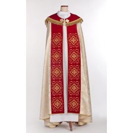 Kapa haftowana - kolory liturgiczne (12) - KAPY LITURGICZNE - zdjęcie 2 - Kapa haftowana - kolory liturgiczne (12)