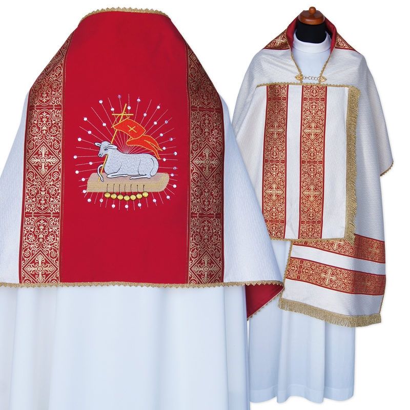 Welon liturgiczny - motyw wielkanocny (2) - WELONY - Welon liturgiczny - motyw wielkanocny (2)