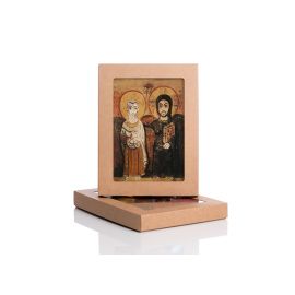 Chrystus i św. Menas ikona przyjaźni - Jezus Chrystus - zdjęcie 2 - Chrystus i św. Menas ikona przyjaźni