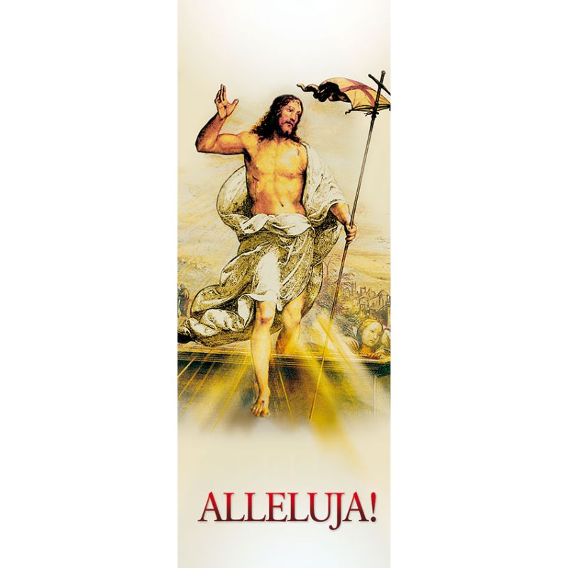 Baner na Wielkanoc "ALLELUJA!" (1) - WIELKANOC - Baner na Wielkanoc "ALLELUJA!"