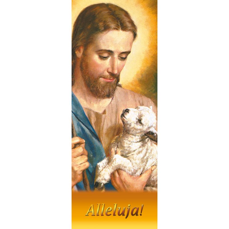 Baner na Wielkanoc "Alleluja!" (2) - WIELKANOC - Baner na Wielkanoc "Alleluja!"
