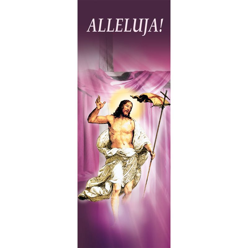 Baner na Wielkanoc "ALLELUJA!" (3) - WIELKANOC - Baner na Wielkanoc "ALLELUJA!" (3)