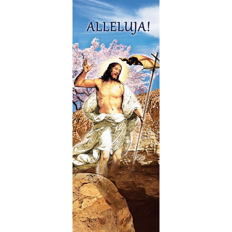 Baner na Wielkanoc "ALLELUJA" (25) - WIELKANOC - Baner na Wielkanoc "ALLELUJA" (25)