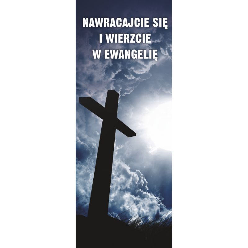 Baner na Wielkanoc "Nawracajcie się.." (31) - WIELKANOC - Baner na Wielkanoc "Nawracajcie się.." (31)