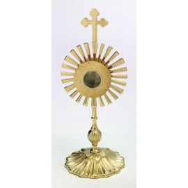 Relikwiarz pozłacany - 32 cm - RELIKWIARZE