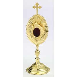 Relikwiarz mosiężny - 22 cm - RELIKWIARZE